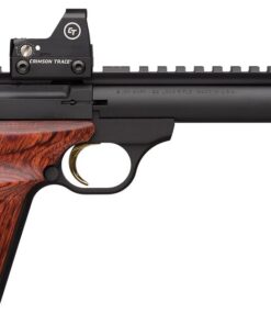 Browning Buck Mark Field/Target 22LR Suppressor Ready Rimfire Pistol with Crimson Trace Red Dot Sight
